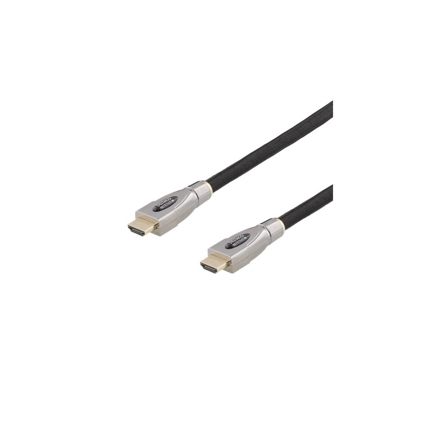 Deltaco Prime HDMI cable 5 m HDMI Type A (Standard) Black