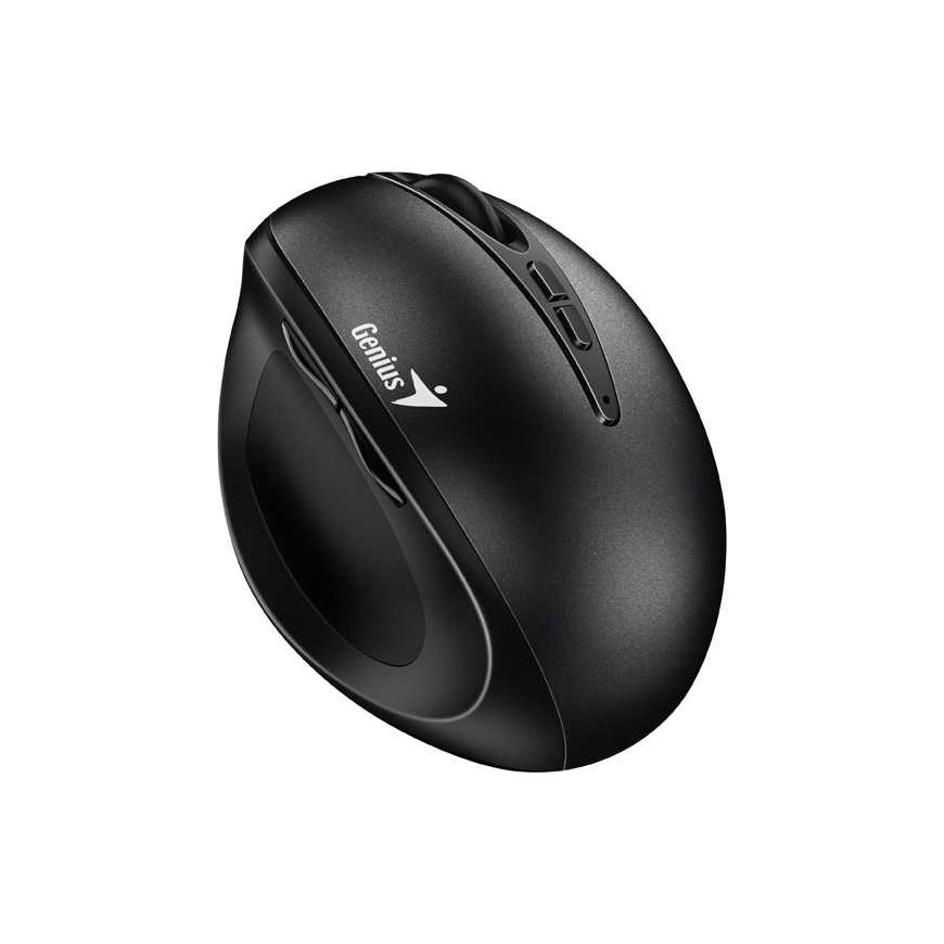 Bevielė pelė, Genius Ergo 8300S, juoda, optinė, 1600DPI