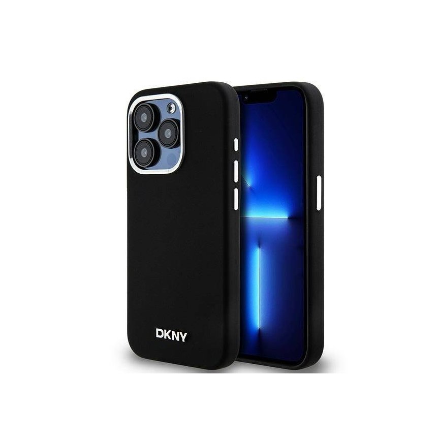 DKNY DKHMP15LSMCHLK iPhone 15 Pro 6.1" czarny|black hardcase Liq