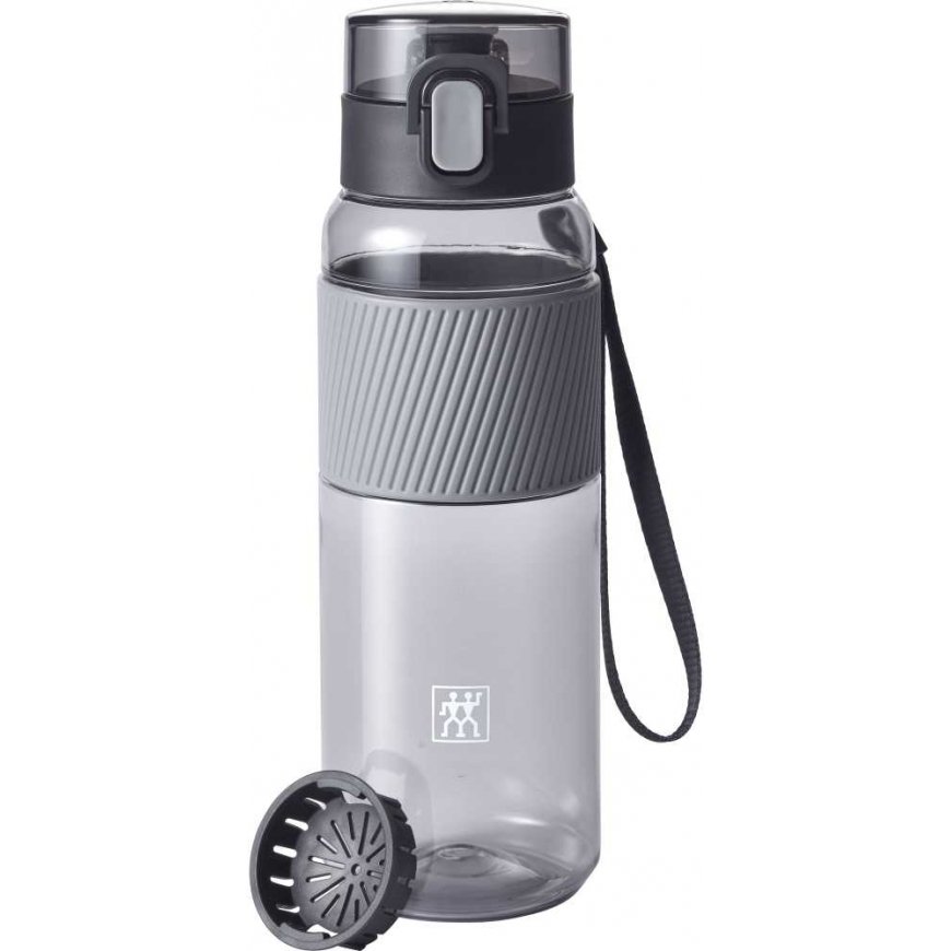 Gertuvė Bidon tritanowy Zwilling Bottle - Pilka, 680 ml