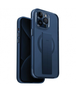 Case UNIQ etui Heldro Mag iPhone 15 Pro 6.1" Magclick Charging blue/ultramarine deep blue