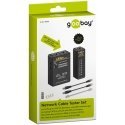 Goobay 93010 datortīkla vadu testeris Melns Goobay 93010 datortīkla vadu testeris Melns