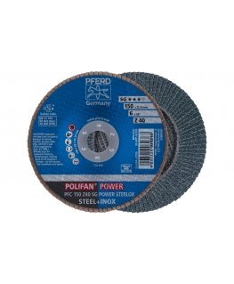 PFERD PFC 150 Z 40 SG POWER STEELOX šlifuojamasis rotacinis įrankis / eksploatacinė šlifavimo medžiaga Metalas