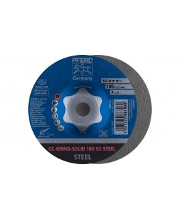 PFERD CC-GRIND-SOLID 180 SG STEEL nurklihvija tarvik