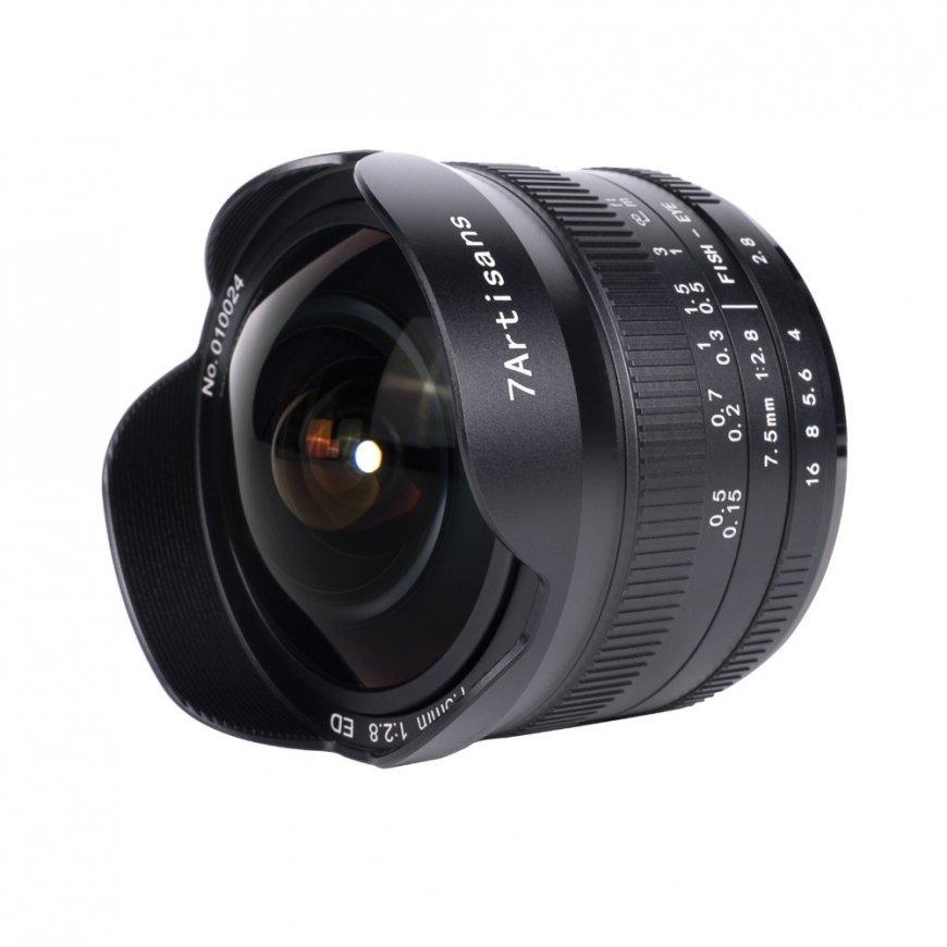 7Artisans 7.5mm F2.8 Mark II MILC Wide fish-eye lens Black – 2