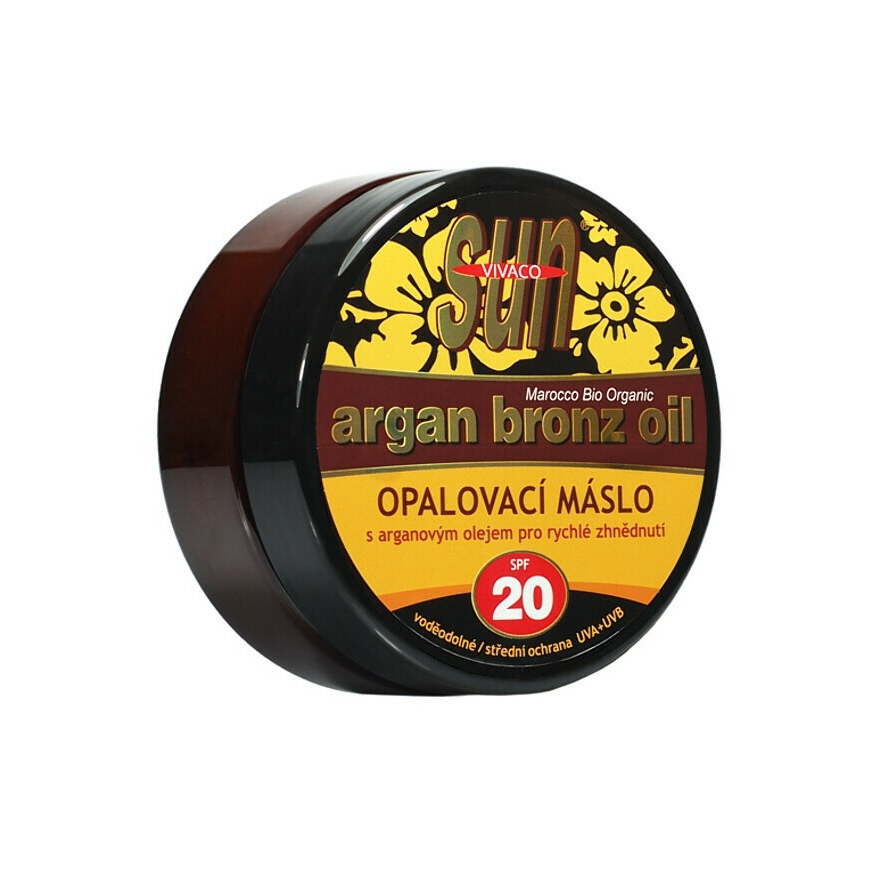 Vivaco Sun Argan Bronz Oil Suntan Butter Sun Unisex body lotion, 200 ml – 2