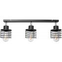 Hanging lamp Orno ISLA wall and ceiling lamp, power max. 3x60W, E27, black, strip Hanging lamp Orno ISLA wall and ceiling lamp, power max. 3x60W, E27, black, strip