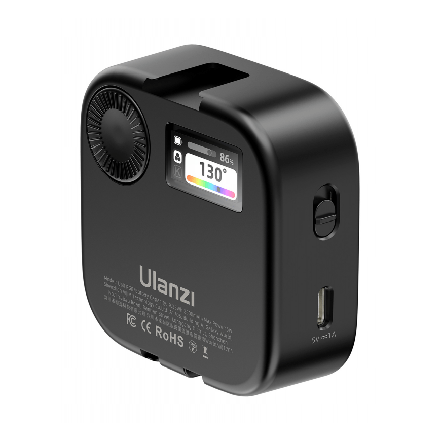 Ulanzi U60 LED lamp - RGB, WB (2500 K - 9000 K) – 3