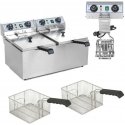 Royal Catering Two-chamber electric fryer TIMER 2x8.5L Royal Catering Two-chamber electric fryer TIMER 2x8.5L