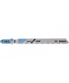 Bosch 2 608 631 012 tikksae, jõhvsae ja mõõksae tera Tikksae tera Kiirlõiketeras (HSS) 5 tk