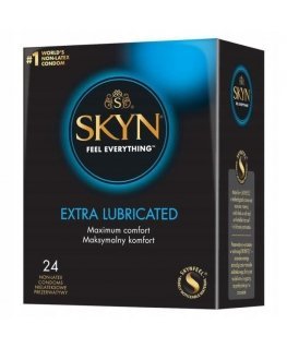 Unimil Skyn Extra Lubricated non-latex condoms 24 pcs