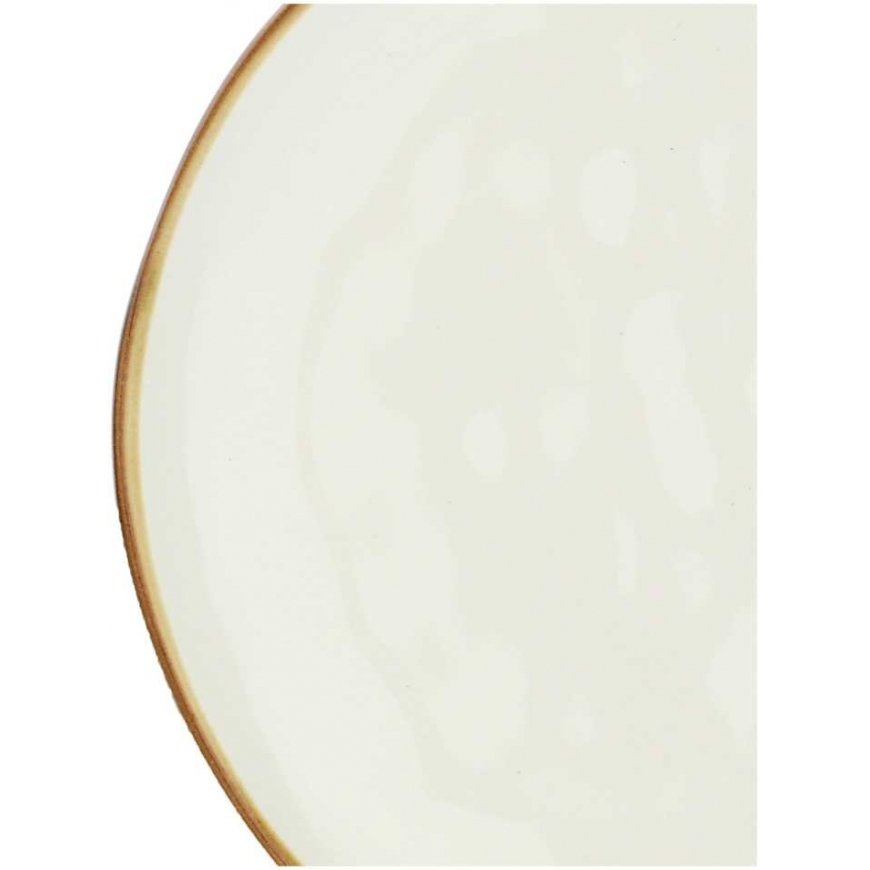 Rose&Tulipani Set of 4 talerzy do sałatek Concerto Avorio - Kość słoniowa, 20 cm – 2