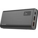 Nešiojamas įkroviklis Sponge Energy 20000 mAh, 22.5 W, pilka