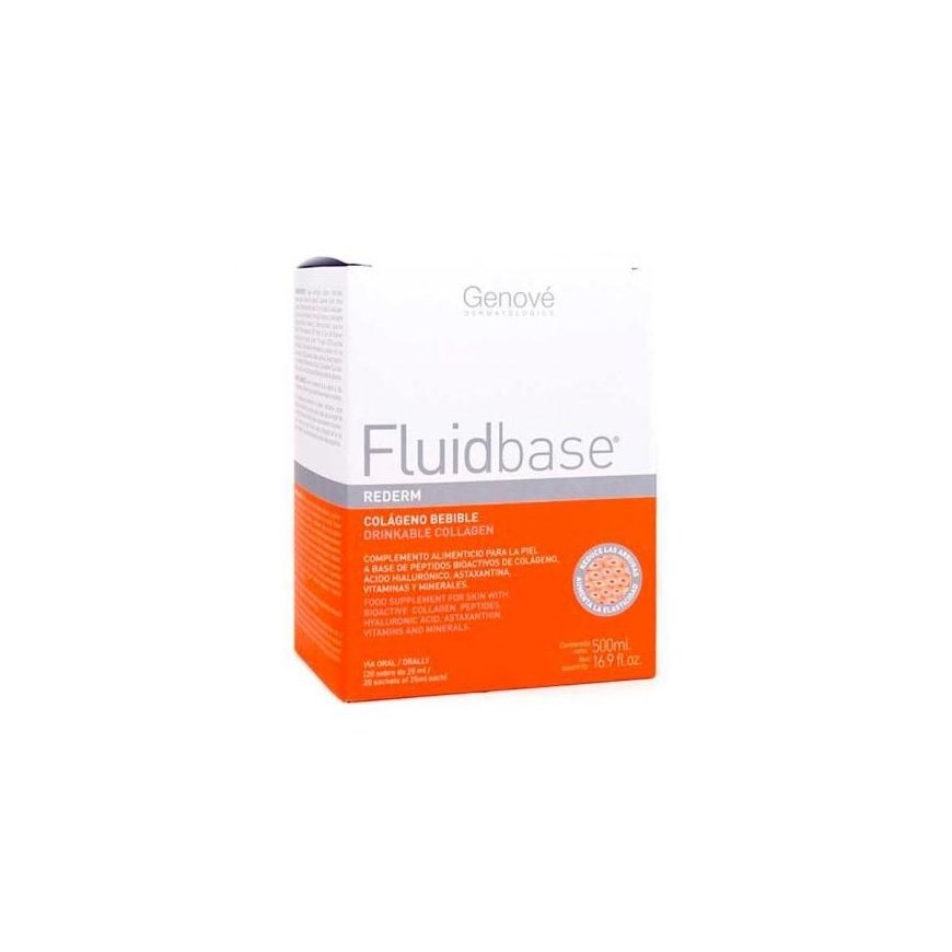 Gene Fluidbase Rederm Colágeno Bebible 20 Sobres
