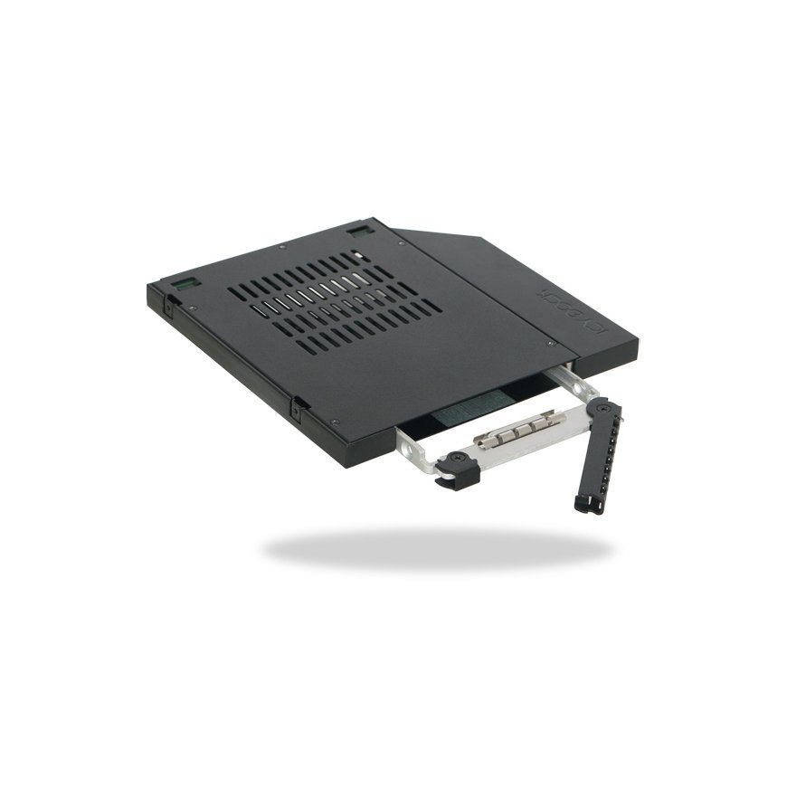Icy Dock MB411SPO-2B asemapaikkaan asennettava paneeli 2.5" Liitinpaneeli musta – 5