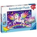Ravensburger Unicorn and Pegasus Kuviopalapeli 24 kpl Fantasia Ravensburger Unicorn and Pegasus Kuviopalapeli 24 kpl Fantasia