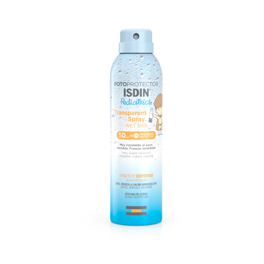 Isdin Fotoprotector Transparent Purškiklis Wet Skin Spf50 250ml – 3