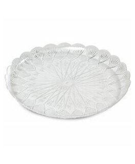 Plastic trays transparent set of 2 Easy Bake Ø33cm