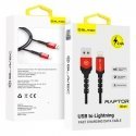 Blavec Cable Raptor braided - Type C to Type C - PD 100W 5A 2 me Blavec Cable Raptor braided - Type C to Type C - PD 100W 5A 2 me