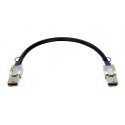 D-Link 120G CXP InfiniBand/fibre optic cable 0,5 m Черный