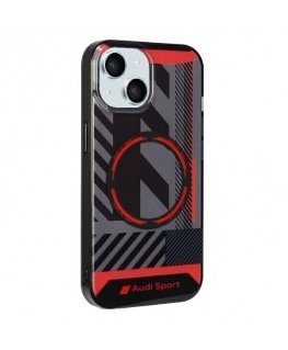 Audi IML Sport MagSafe Case iPhone 15 | 14 Plus Plus 6.7" czarny