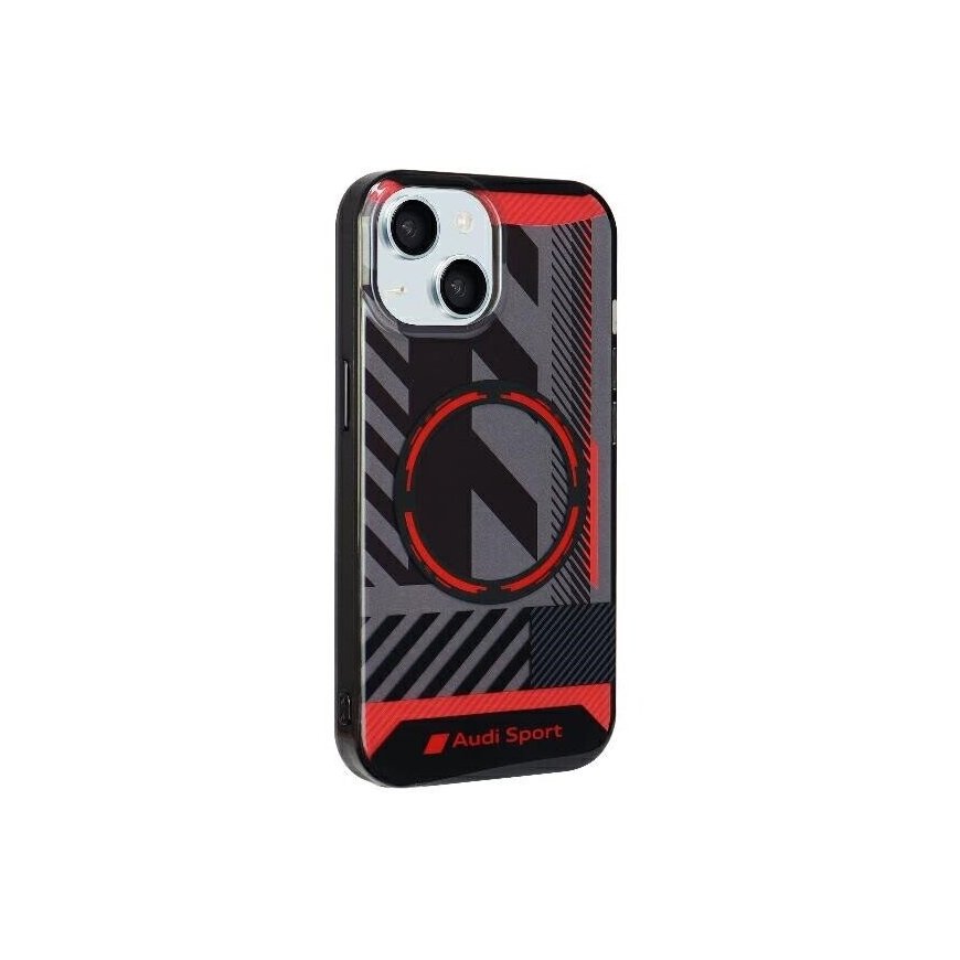 Audi IML Sport MagSafe Case iPhone 15 | 14 Plus Plus 6.7" czarny