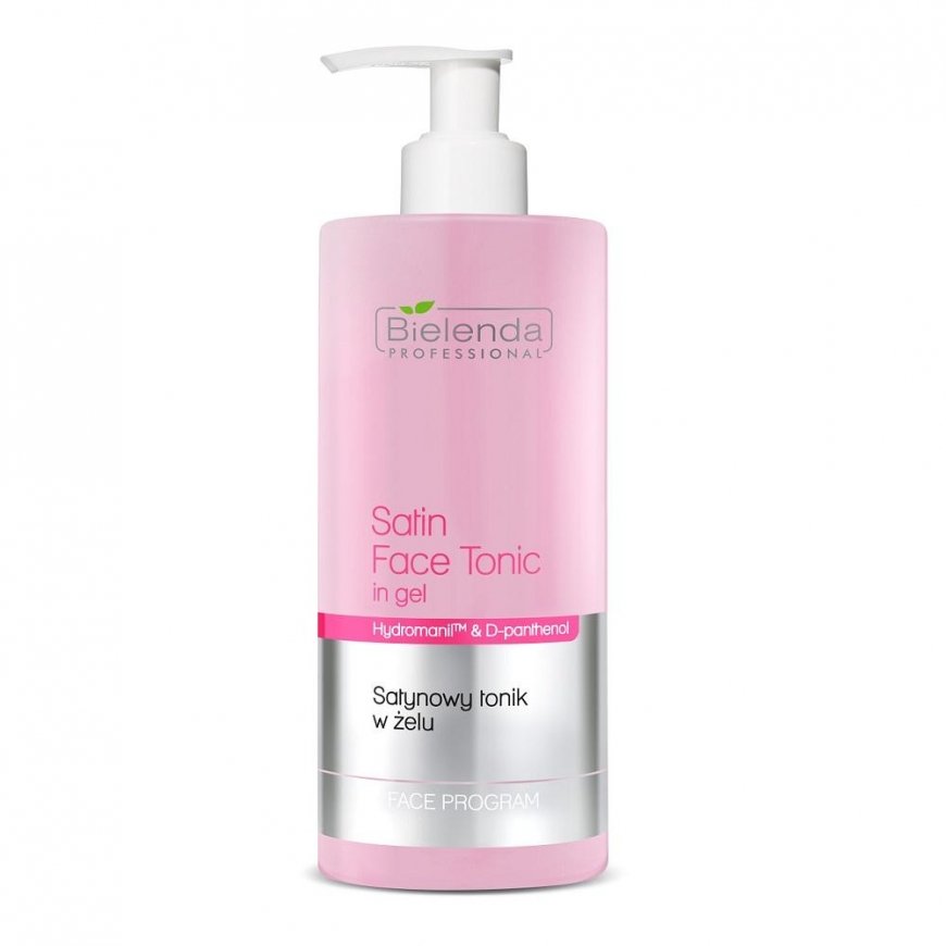 Activeshop Bielenda Professional Satin Face Tonikas In Gel 500ml satininis veido tonikas – 3