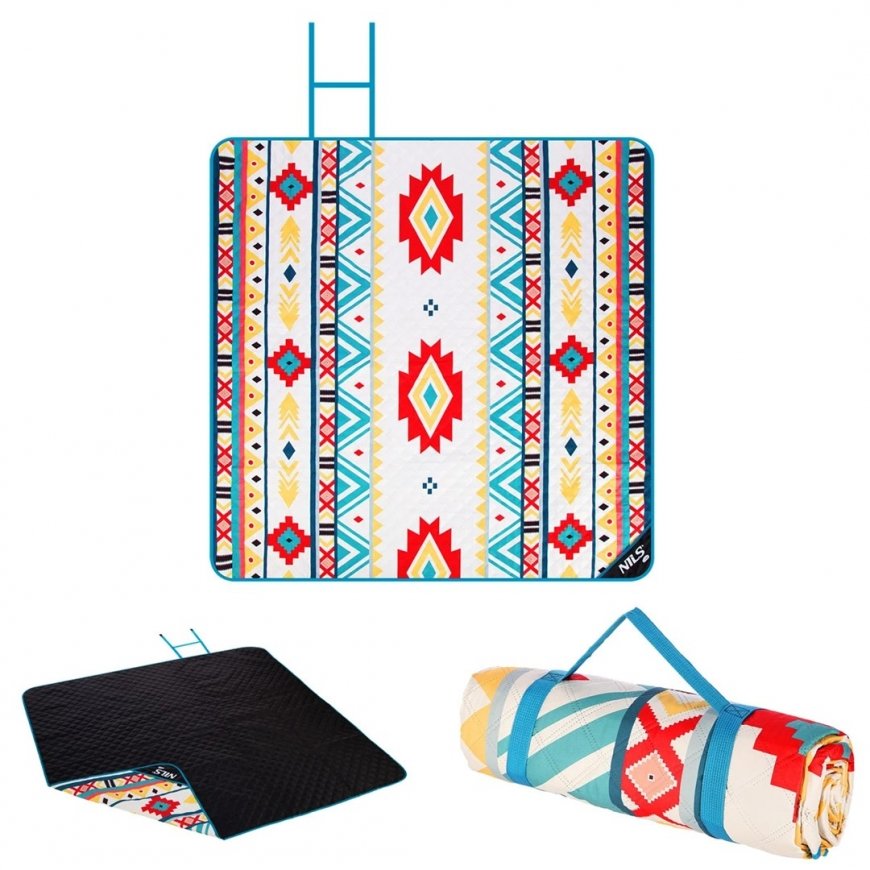 Nils Camp NC8022 - picnic blanket, Aztek, 195 x 200 cm – 2
