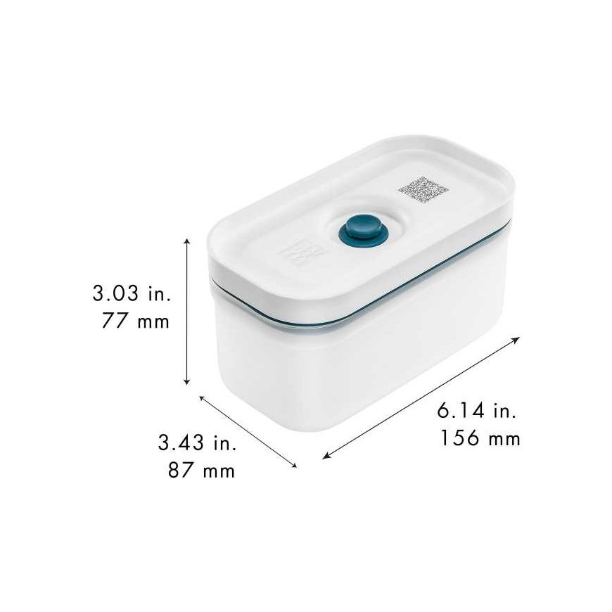 Zwilling Fresh & Save plastic lunch box - 500 ml, Marine – 3