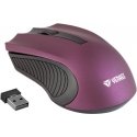 2.4GHz optical symmetrical wireless mouse, 3 buttons, Purple 2.4GHz optical symmetrical wireless mouse, 3 buttons, Purple