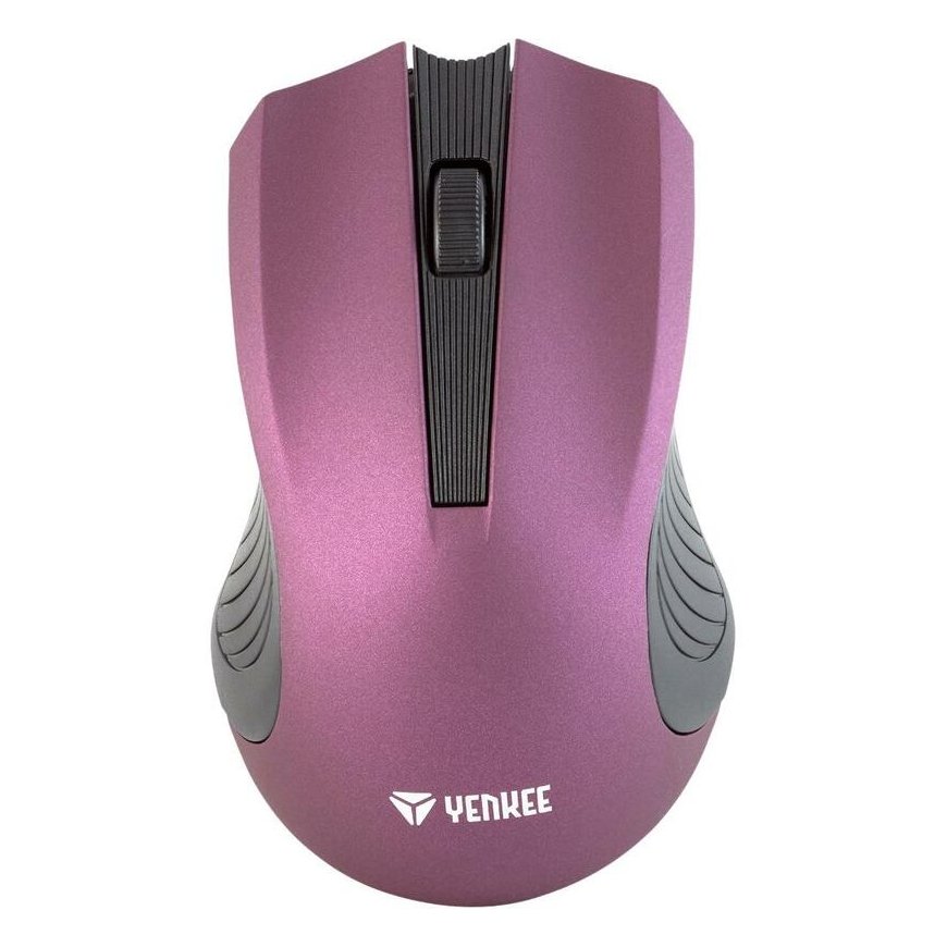 2.4GHz optical symmetrical wireless mouse, 3 buttons, Purple – 2
