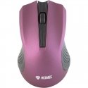 2.4GHz optical symmetrical wireless mouse, 3 buttons, Purple 2.4GHz optical symmetrical wireless mouse, 3 buttons, Purple
