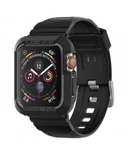Spigen 062CS25324 Smart Wearable Accessories Корпус Черный Термопластичный полиуретан (ТПУ)