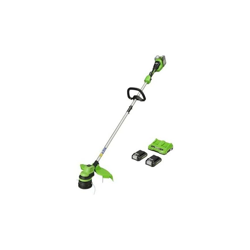 Lawnmower - trimmer Greenworks GD24X2LTK2x 2x24 V 2x2.0 Ah battery. – 2
