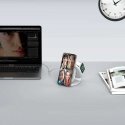 Case Tech-Protect wireless charger A32 3in1 Magnetic MagSafe QI15W, gray Case Tech-Protect wireless charger A32 3in1 Magnetic MagSafe QI15W, gray