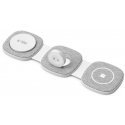 Case Tech-Protect wireless charger A32 3in1 Magnetic MagSafe QI15W, gray Case Tech-Protect wireless charger A32 3in1 Magnetic MagSafe QI15W, gray