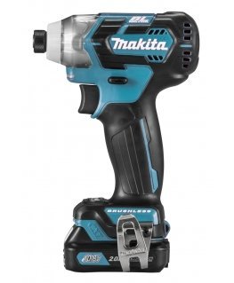 Makita TD111DSAJ elektriline mutrivõti 1/4" 135 Nm Must, Sinine 10,8 V