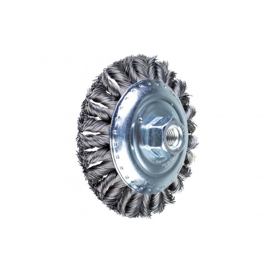 PFERD POS KBG 12515/M14 CT ST 0,50 stiepļu ripa un apaļā suka 12,5 cm