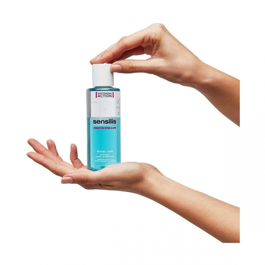 Sensilis Ritual Care two-phase make-up remover for eyes and lips 150 ml – 3