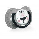 LOVI silicone dynamic pacifiers SALT&PEPPER, 6-18 months, 2 pcs., 22/879