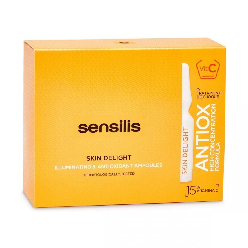 "Sensilis Skin Delight Illuminating - Antioxidant" 15 ampoules – 3