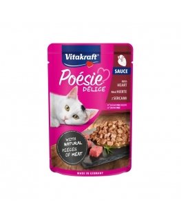 VITAKRAFT POESIE DELICE südamed - märg kassitoit - 85 g