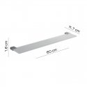 Shower shelf Gedy 38191360201, 117x16x600 mm, chrome