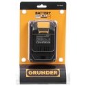 Lithium ion battery GRUNDER BA-1880B, 18 V, 8 Ah Lithium ion battery GRUNDER BA-1880B, 18 V, 8 Ah