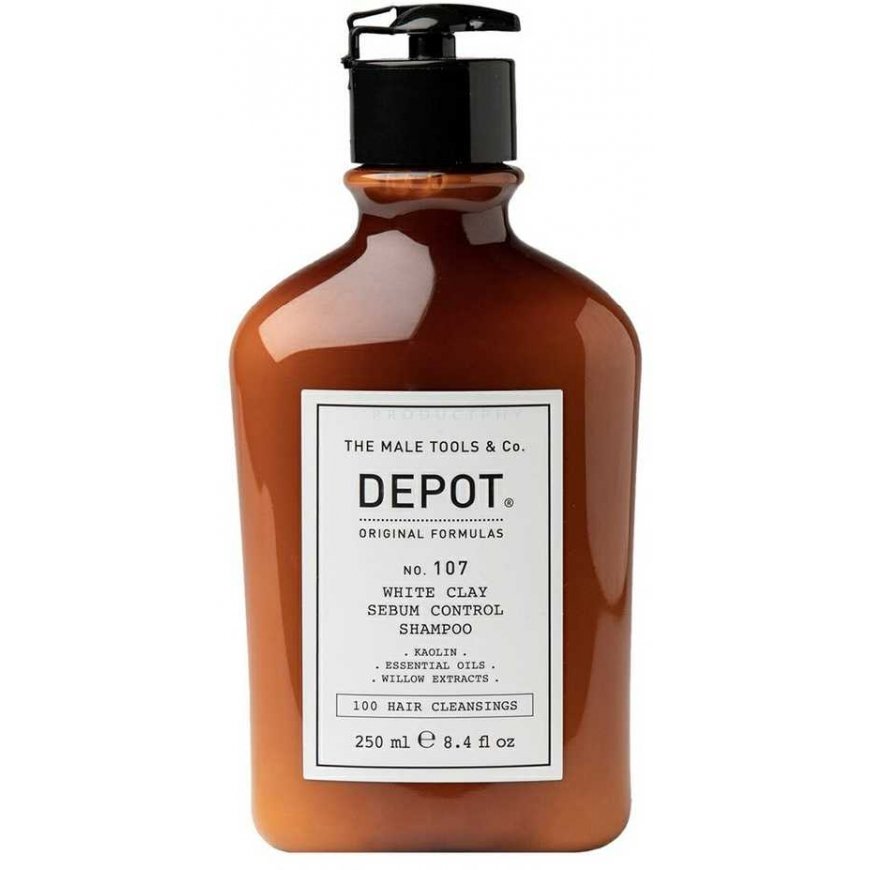 Depot NO. 107 White Clay Sebum
