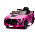 Lean Cars Baterija-operated vehicle Ford Mustang GT500 Shelby Rožinė