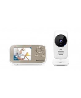 Motorola VM483 videoitkuhälytin 300 m FHSS Kulta, Valkoinen