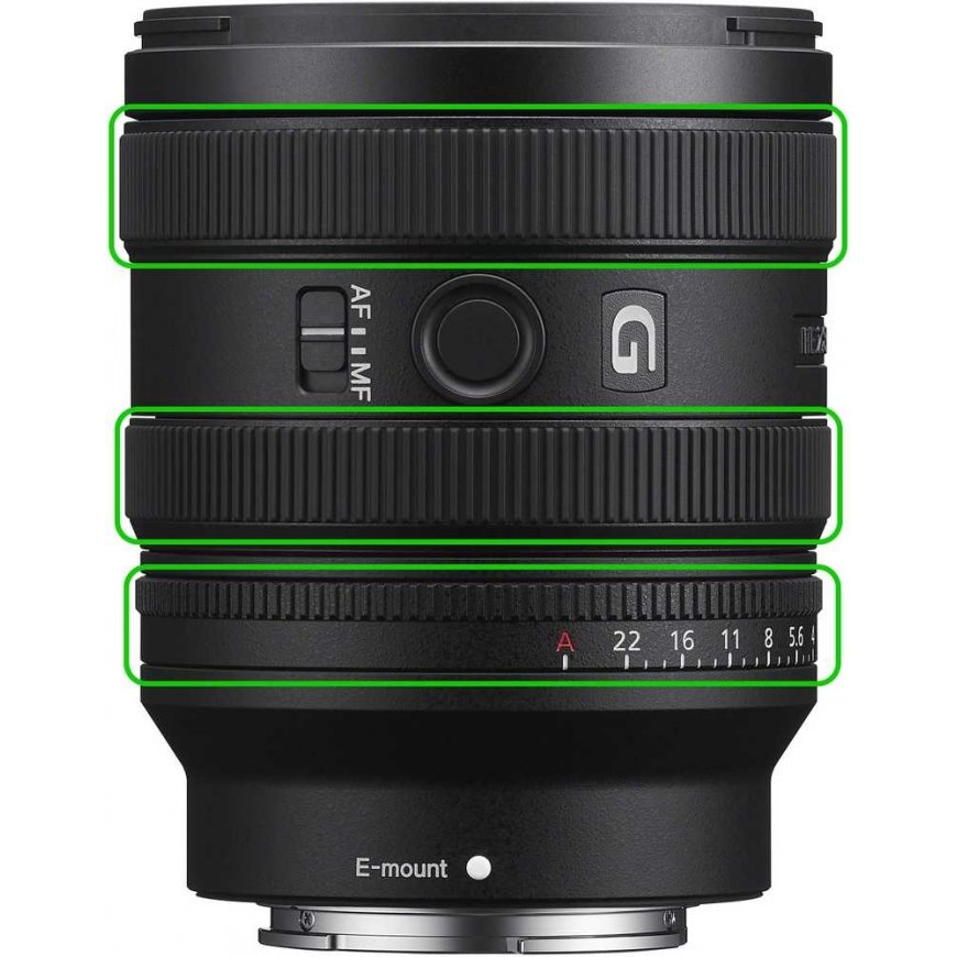 Objektyvas Sony FE 24-50mm F2.8 G (Juodas) | (SEL2450G) – 5