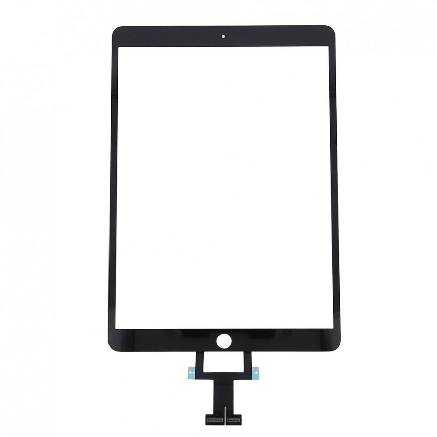 TelForceone Jutiklinis skydelis, skirtas iPad 7 10.2" 2019/iPad 8 10.2" 2020 pilnas priekinis komplektas juodas