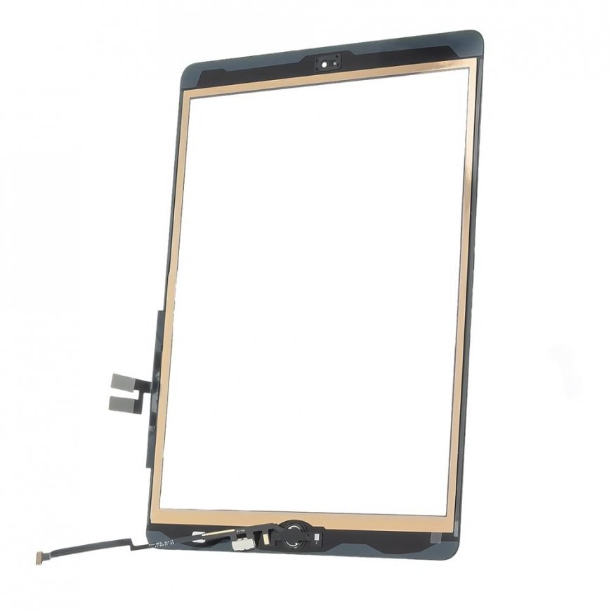 TelForceone Jutiklinis skydelis, skirtas iPad 7 10.2" 2019/iPad 8 10.2" 2020 pilnas priekinis komplektas juodas – 4